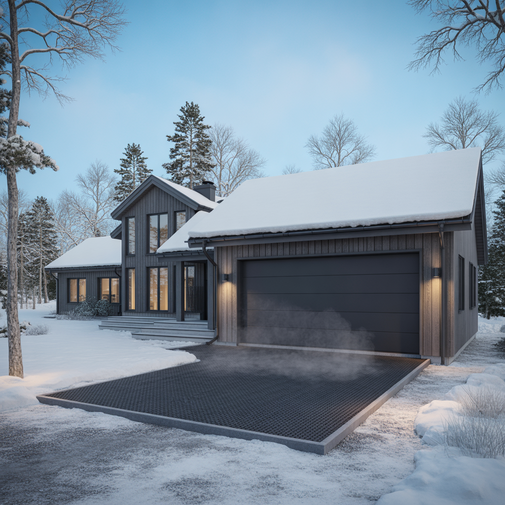 10.Fordelarna med att ha en uppvarmd garageuppfart