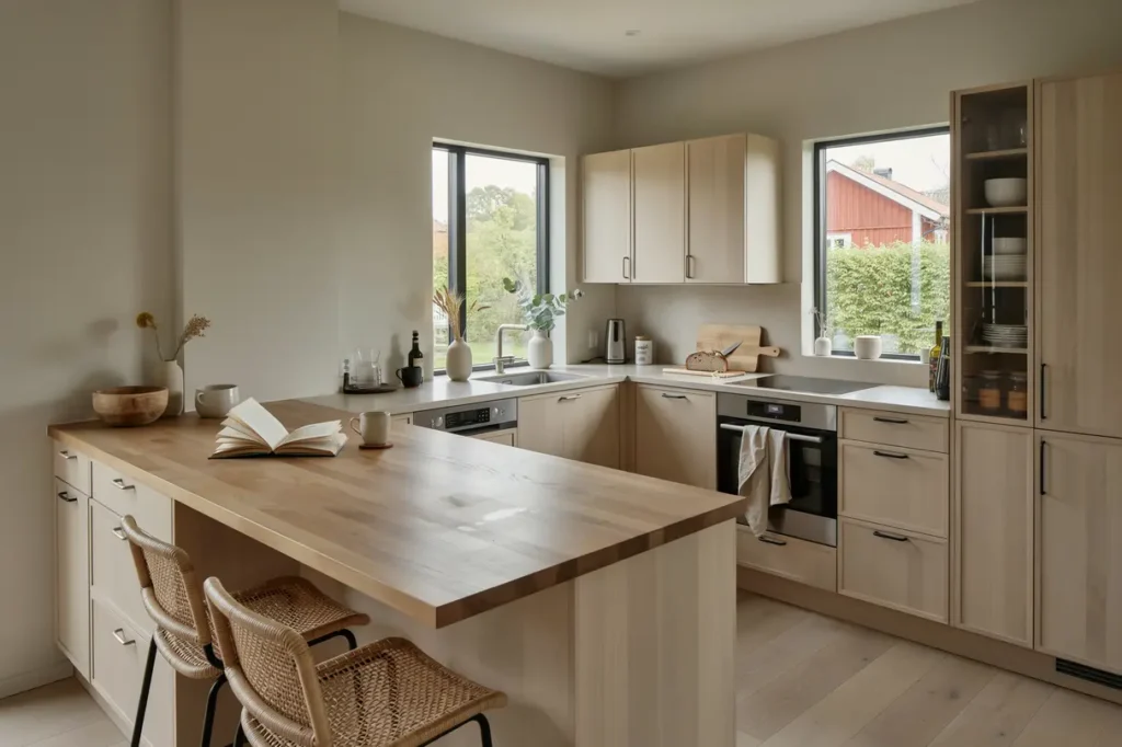k ksrenovering med platsbyggda l sningar i villa i gustavsberg