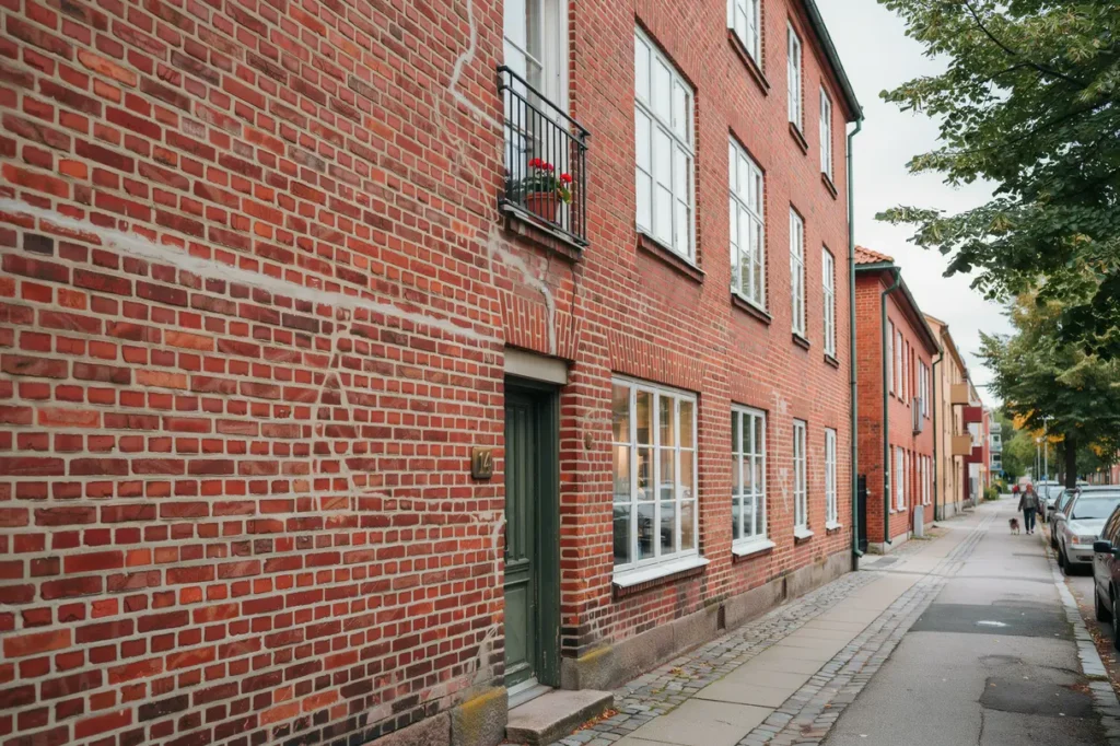 omfogning och renovering av tegelfasad i gustavsberg v rmd