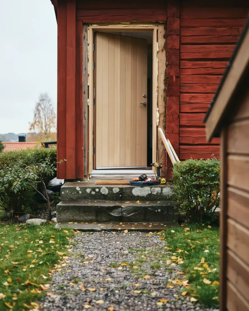 byta ytterd rr i villa s kerhet isolering och montering som g r skillnad